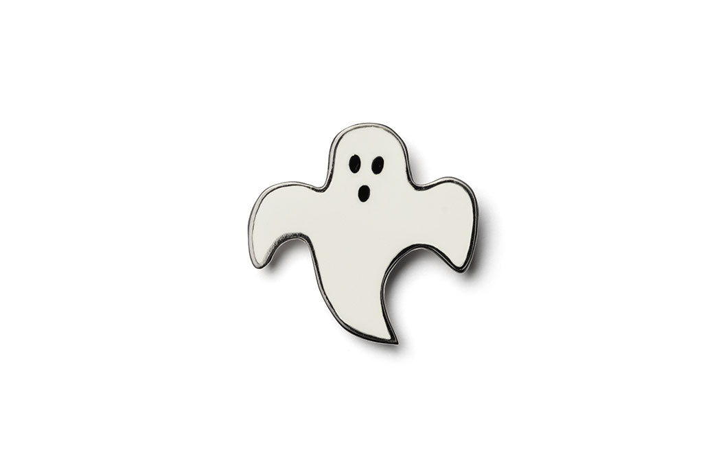 RUCINNI Halloween "Boo!" Brooch - Gold Plated Cute Ghost Pin For Costumes & Accessories - View #10