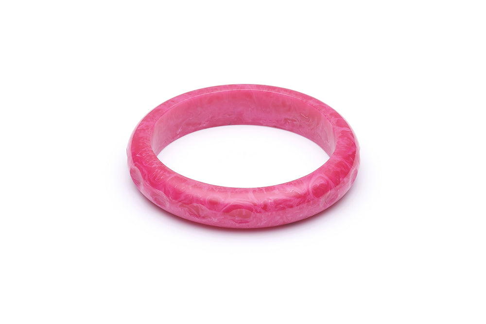 1950s Style Bangle in Midi Candy Pink
