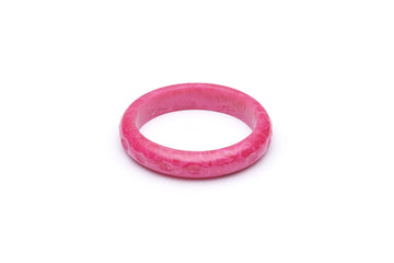1950s Style Smaller Maiden Bangle in Candy Pink