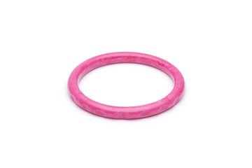 1950s Style Bangle in Narrow Candy Pink