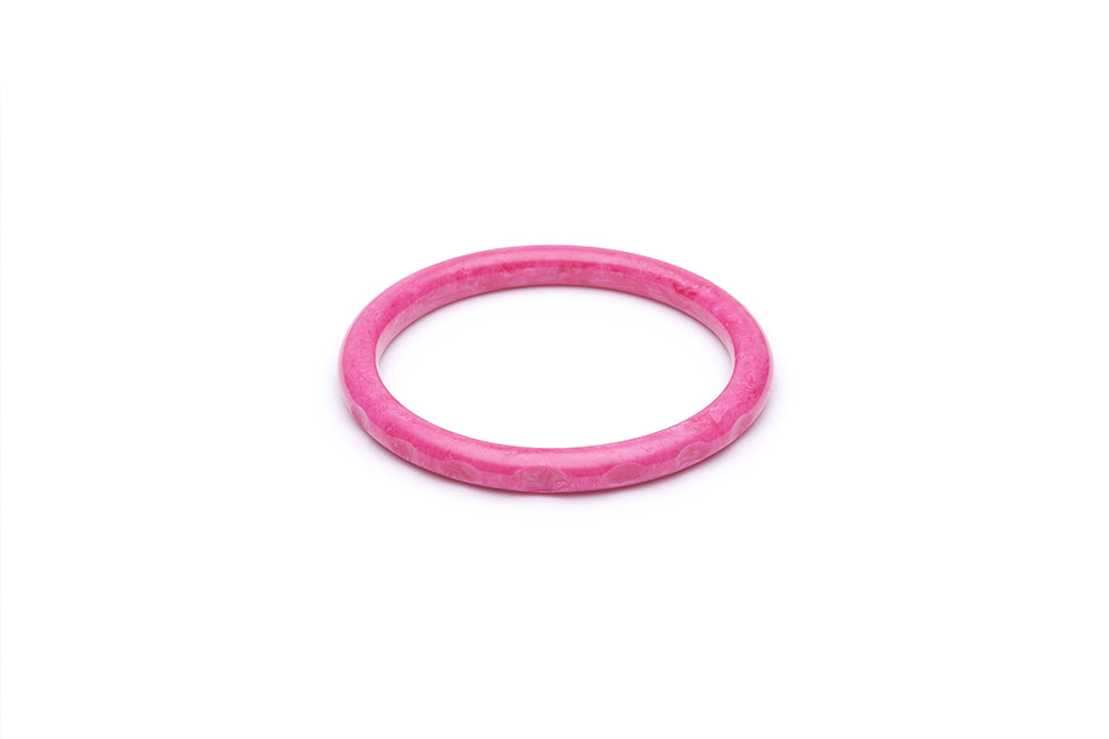 1950s Style Smaller Maiden Bangle inn Candy Pink