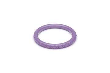 1940s Style Smaller Size Bangle in Amethyst Purple